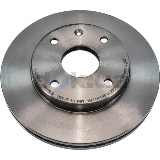 09.9483.11 Brembo Гальмівний диск