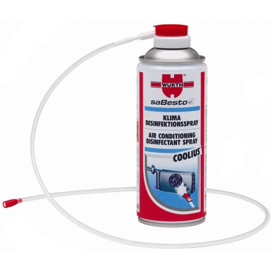 Würth Air Conditioning Disinfectant Spray спрей очисник кондиціонера