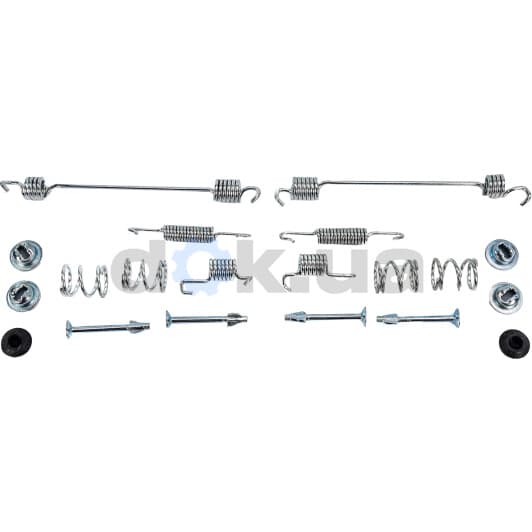 01341 Asam Монтажный комплект барабанных тормозных колодок для Dacia Logan