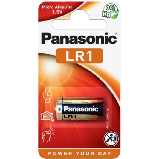 Батарейка Panasonic Alkaline Power LR1L/1BE A23 1,5 V 1 шт