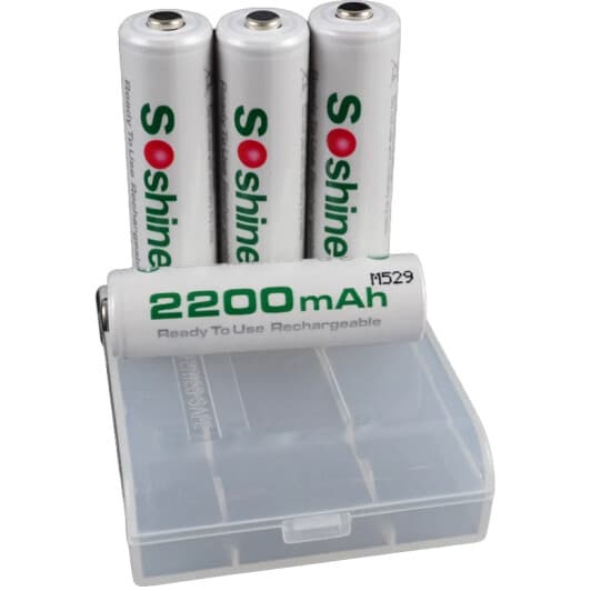 Акумуляторна батарейка Soshine 11-1046 2200 mAh 4 шт