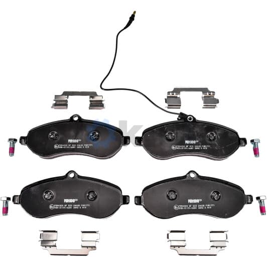 FVR1771 Ferodo Тормозные колодки