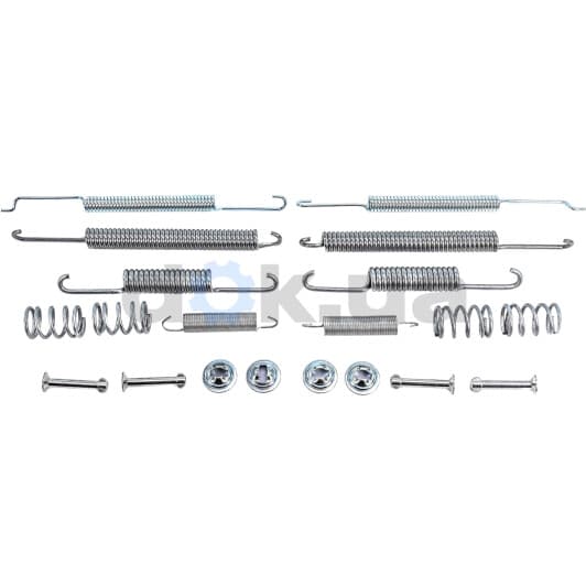 1 987 475 242 Bosch Монтажный комплект барабанных тормозных колодок