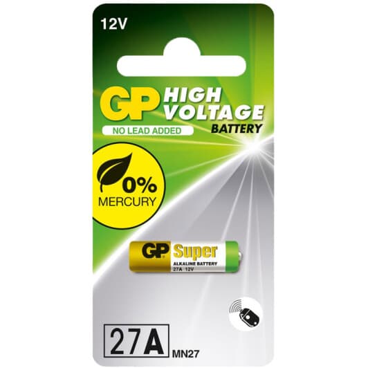 Батарейка GP High Voltage 25-1035 A27 12 V 1 шт