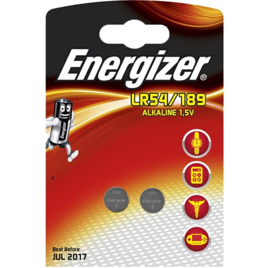 Батарейка Energizer 257-1016 LR54 1,5 V 2 шт