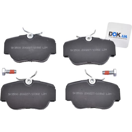 05P302 LPR Тормозные колодки для Mercedes 190