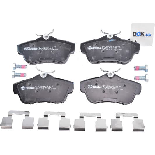 P 61 095 Brembo Тормозные колодки