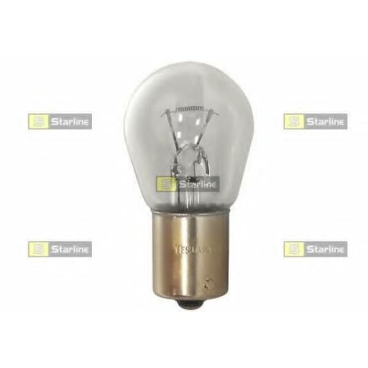 Автолампа Starline Standard P21W BA15s 21 W прозрачная 9999995