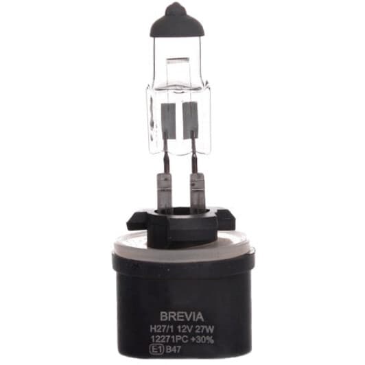 Автолампа Brevia Power +30% H27/1 PG13 1 W прозрачная 12271PC