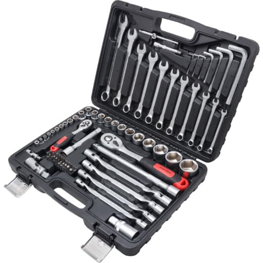 Набір інструментів Partner PA-4076 1/2", 1/4" 76 шт.