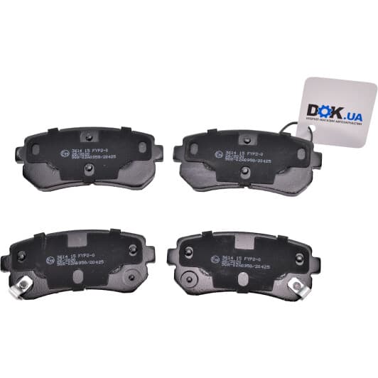 bp3614 Bremsi Тормозные колодки