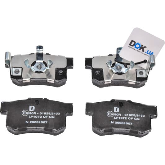 LP1972 Delphi Тормозные колодки