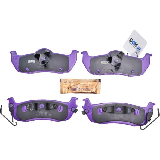 PN0429 NiBK Гальмівні колодки