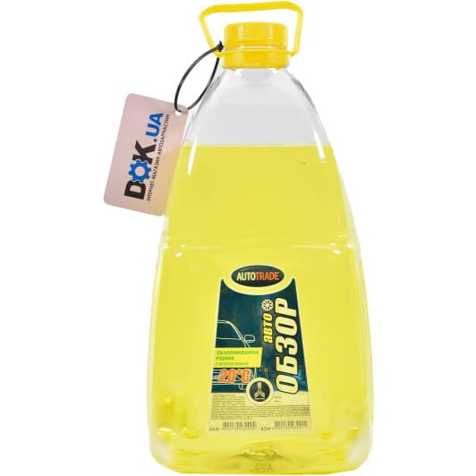 Омивач скла AutoTrade "Обзор" зимовий -20 °С лимон (5 л)