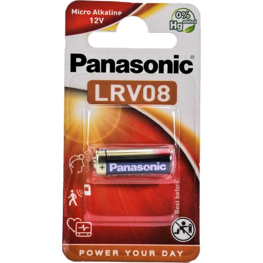 Батарейка Panasonic Cell Power LRV08L/1BE A23 12 V 1 шт