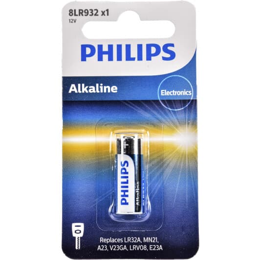 Батарейка Philips Minicells Alkaline 8LR932/01B A23 12 V 1 шт