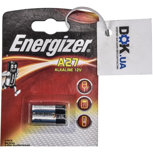 Батарейка Energizer 257-1012 A27 12 V 2 шт