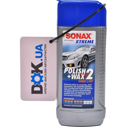 Полироль для кузова Sonax ﻿Xtreme NanoPro Polish + Wax 2