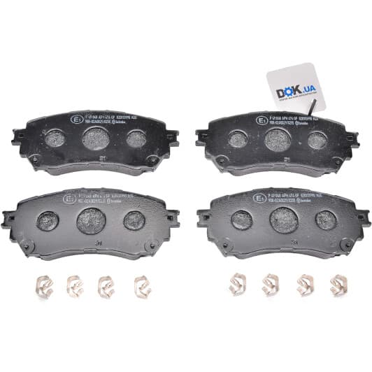 P 49 048 Brembo Гальмівні колодки для Mazda 6