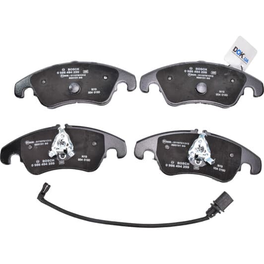 0 986 494 259 Bosch Гальмівні колодки