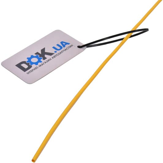 Термоусадка Apro ZRG-3Y 3.0/1.5 мм колір жовтий 1 м 30 шт