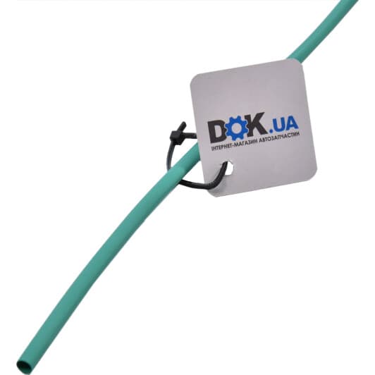 Термоусадка Apro ZRG-5G 5.0/2.5 мм колір зелений 1 м 30 шт