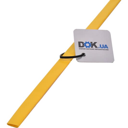 Термоусадка Apro ZRG-8Y 8.0/4.0 мм колір жовтий 1 м 30 шт