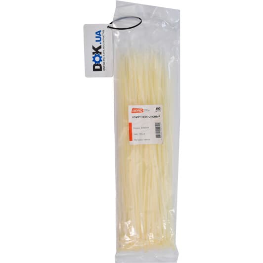 Стяжка Apro ctw4350 350 мм 3,6 мм 100 шт