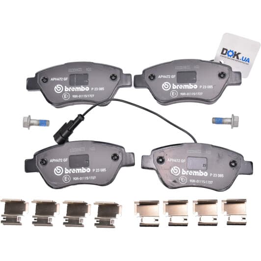 P 23 085 Brembo Гальмівні колодки