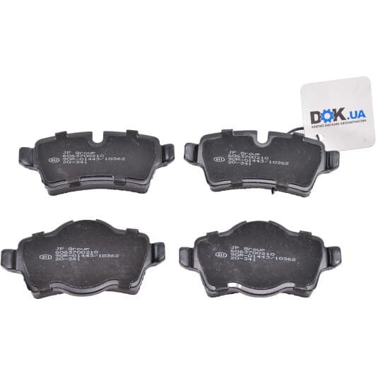 6063700210 JP Group Тормозные колодки