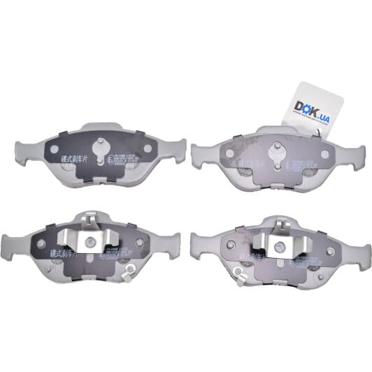 PA-238AF Japanparts Гальмівні колодки