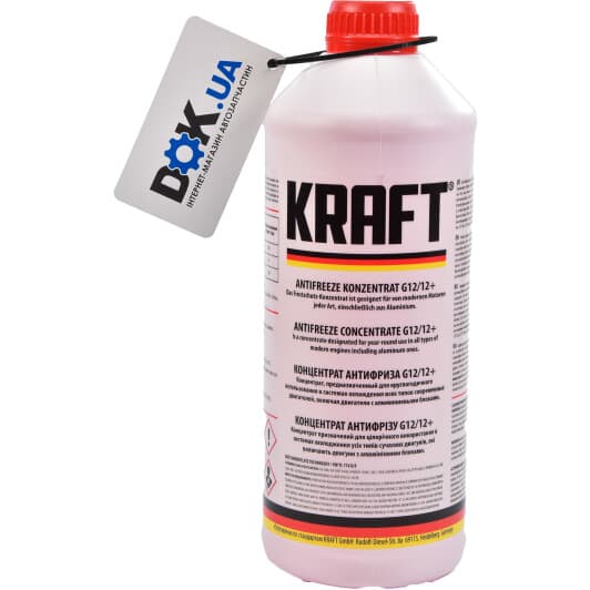 KRAFT G12+ червоний концентрат антифризу