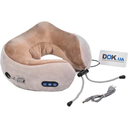 Подушка-масажер Coverbag 487 сіра без логотипа