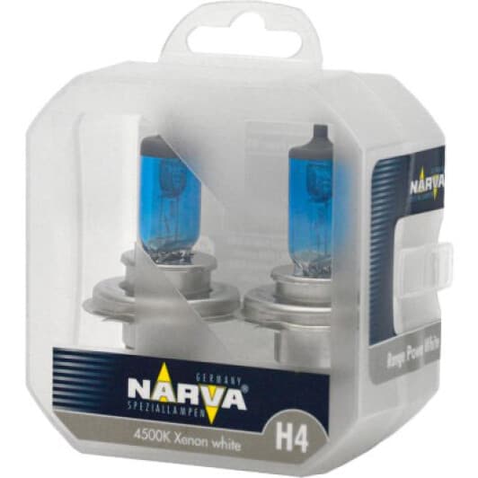 Автолампа Narva Range Power White H4 P43t-38 60 W темно-блакитна 48680S2