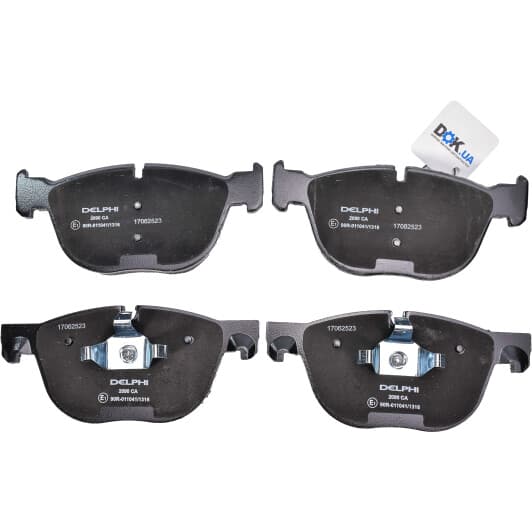LP2090 Delphi Тормозные колодки