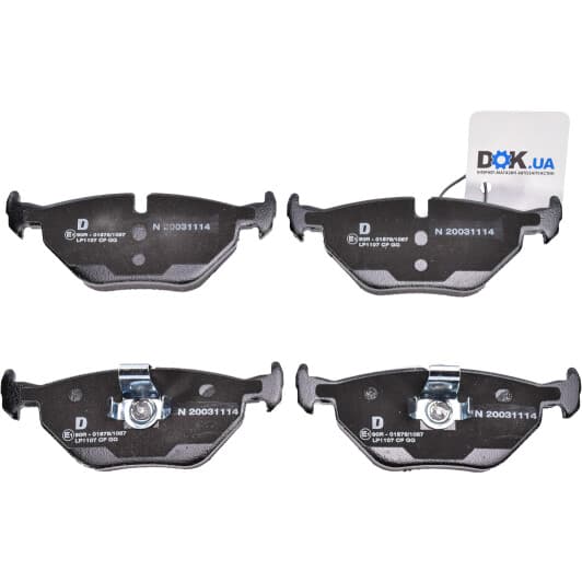 LP1107 Delphi Тормозные колодки для BMW 5 Series