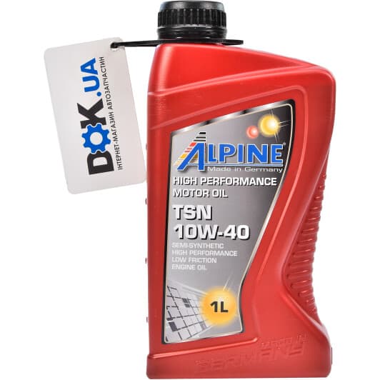 Alpine TSN 10W-40 (1 л) моторное масло