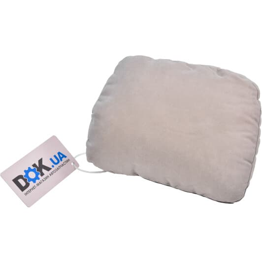 Подушка-підголовник Kerdis Premium сіра без логотипа 4820198830403