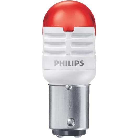 Автолампа Philips Ultinon Pro3000 P21/5W BAY15d 0,8 W красная 11499U30RB2