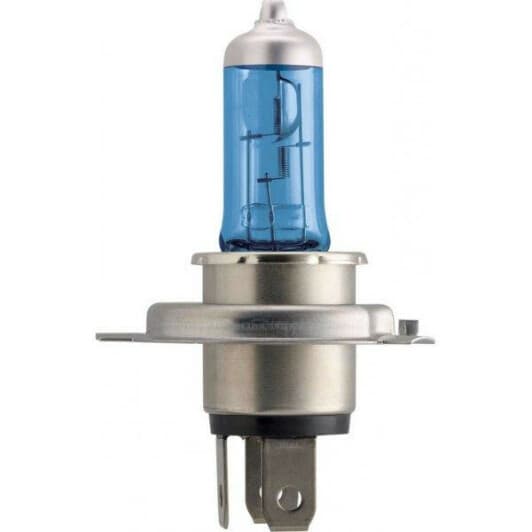 Автолампа Philips CrystalVision H4 P43t-38 60 W синя 12342CVS2