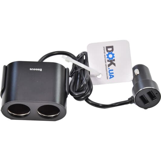 Розгалужувач прикурювача з USB Baseus CRDYQ-01