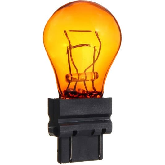 Автолампа Philips PY27/7W оранжевая 3157NACP