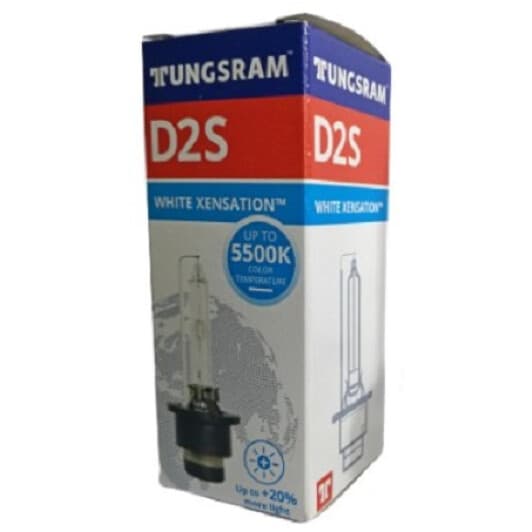 Автолампа Tungsram White Xensation D2S P32d-2 35 W прозора 53760U
