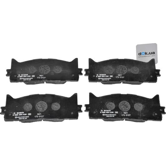 0 986 494 430 Bosch Гальмівні колодки