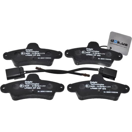 LP853 Delphi Гальмівні колодки