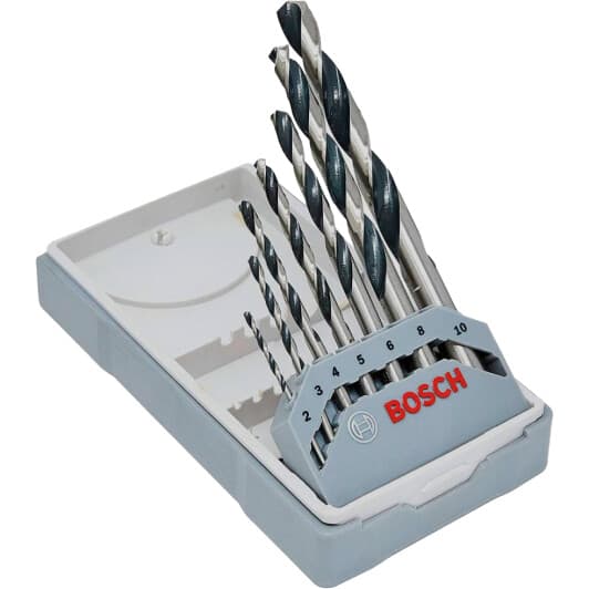 Набор сверл Bosch спиральных по металлу и дереву 2608577347 2-10 мм 7 шт.