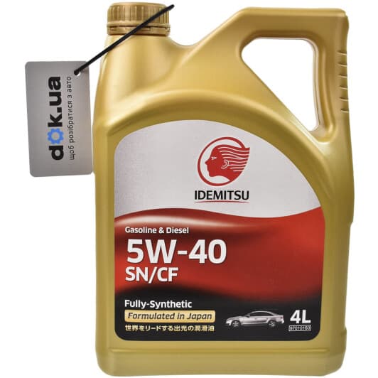 Idemitsu Engine Oil 5W-40 (4 л) моторна олива