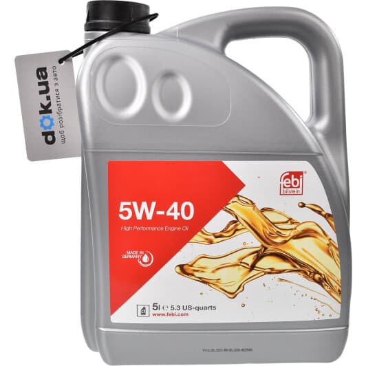 Febi 5W-40 (5 л) моторное масло