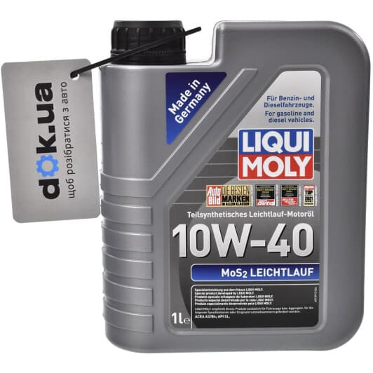 Liqui Moly MoS2 Leichtlauf 10W-40 (1 л) моторное масло