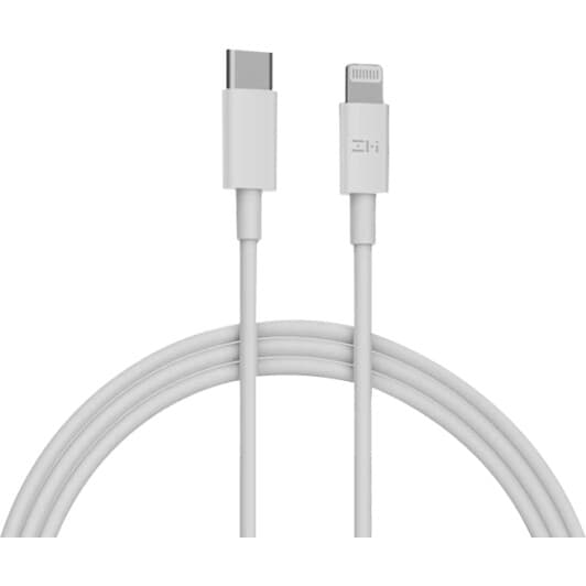 Кабель ZMi AL871-WHITE USB - Apple Lightning - type-C 0,3 м